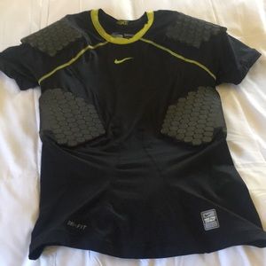 Nike pro combat Football padded compression shirt